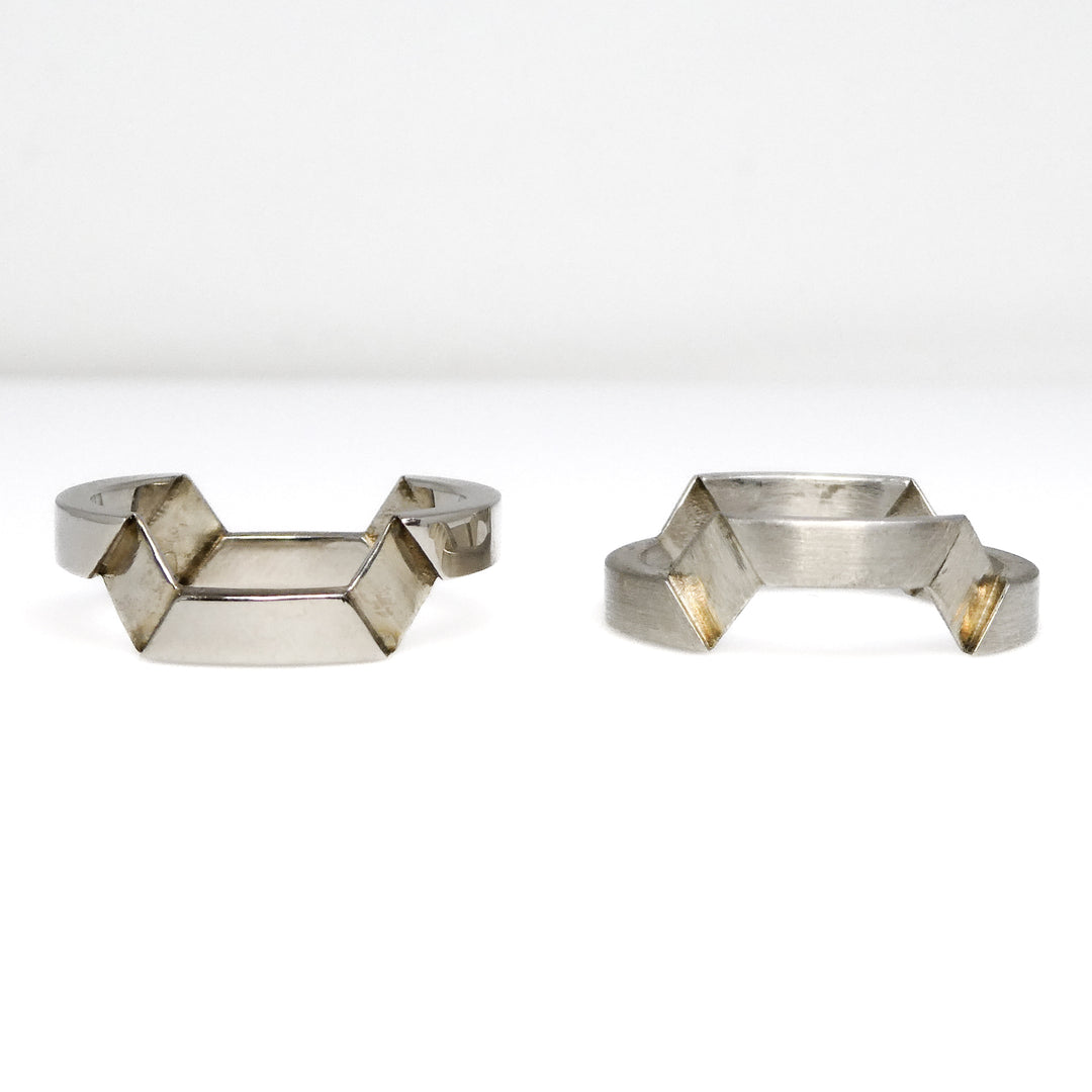 Puzzle Men's Wedding Band