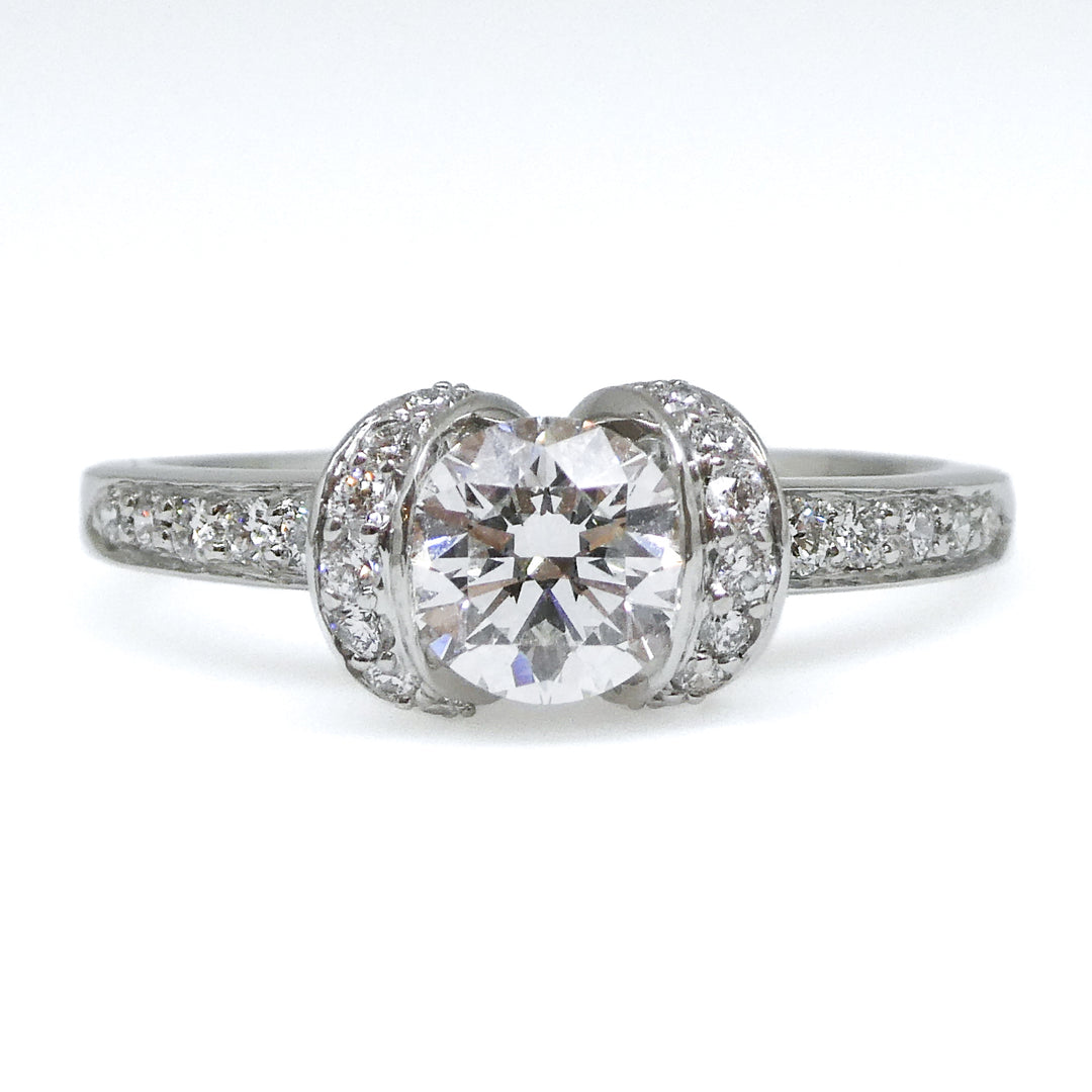 Refurbished Tiffany and Co. Platinum Ring Set