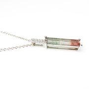 Bomb Pop Tourmaline Pendant
